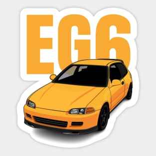 EG6 Sticker